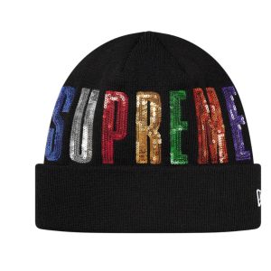 Supreme New Era Sequin Beanie
