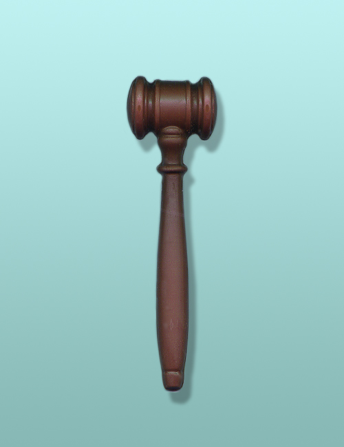 Chocolate Judges Gavel Favor