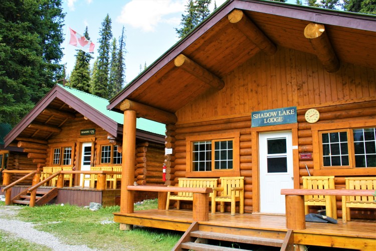 Original Cabin (Left), Shadow Lake Lodge, Banff, Alberta, Canada